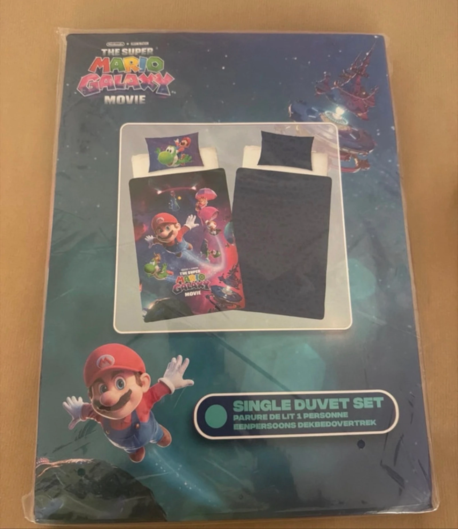 Super Mario Galaxy duvet cover set 